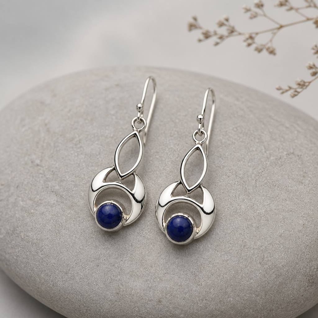 Lapis Lazuli Earrings — Club925 Archive product photograph