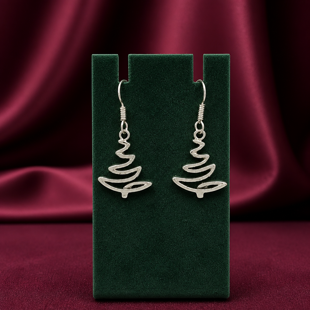 Christmas Tree Earrings — Club925 Archive product photograph